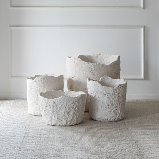 The Rock Olive Tree Vessel – 1960s-Spanish Inspired Organic Pot