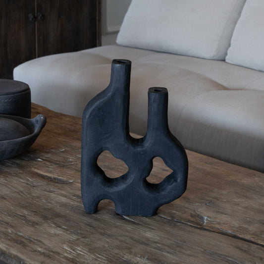 Barewood Decorative Nordic Wood Black Home Decor